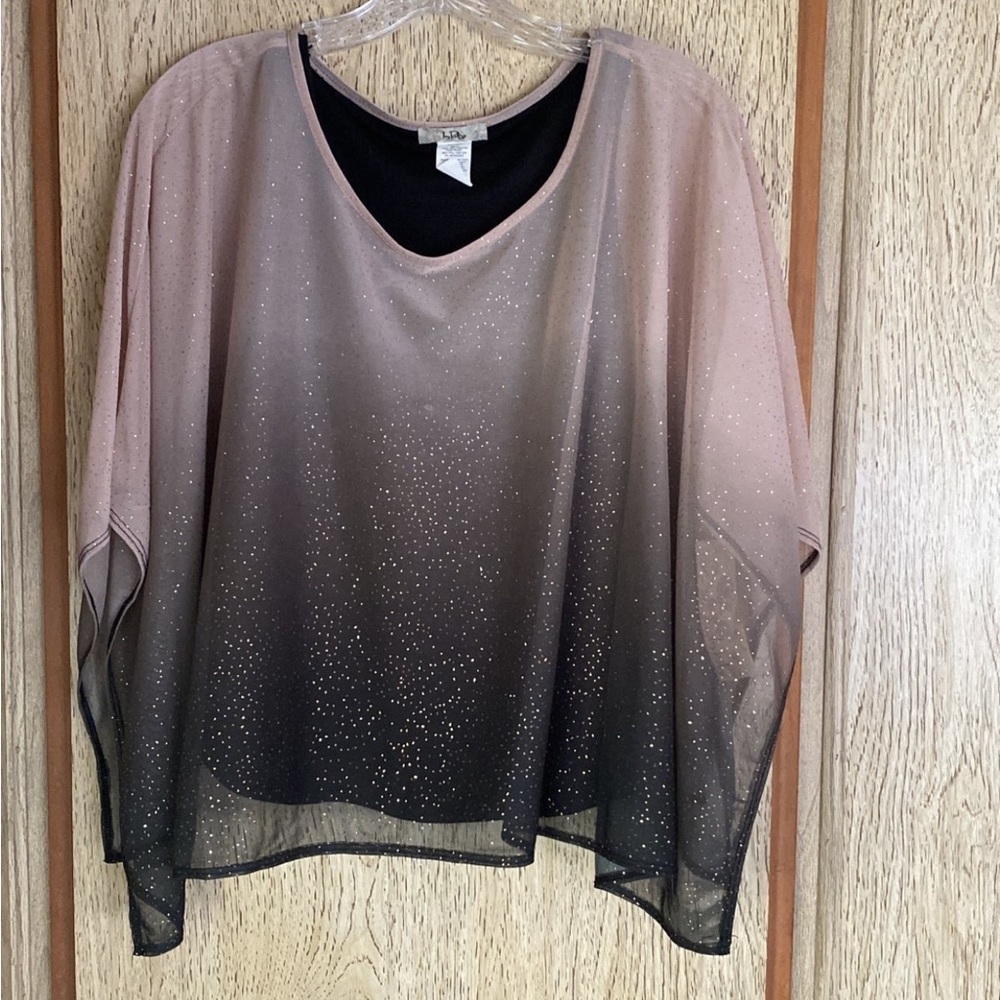 Nwot ivy ridge dolman flutter sleeve women’s blouse size pxl